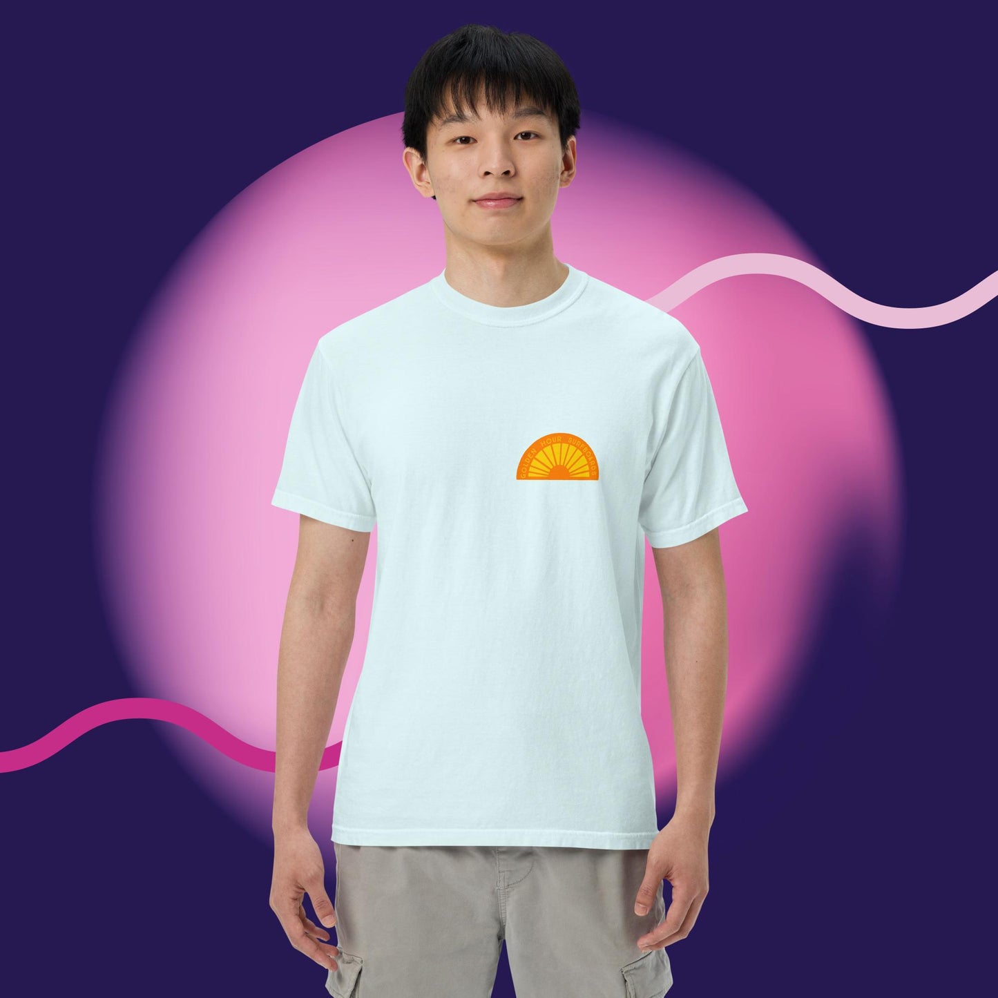 GOLDEN HOUR SURF CLUB COMFORT COLORS TSHIRT