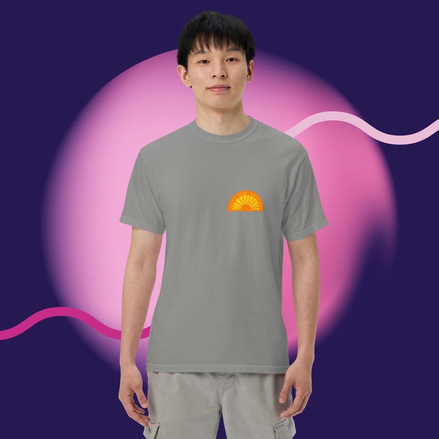 GOLDEN HOUR SURF CLUB COMFORT COLORS TSHIRT