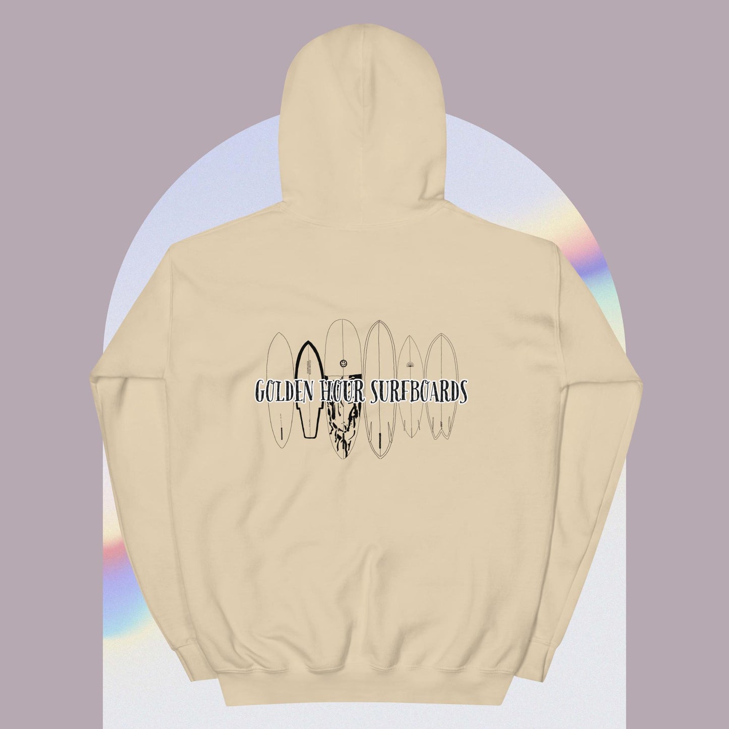 Custom surfboards hoodie