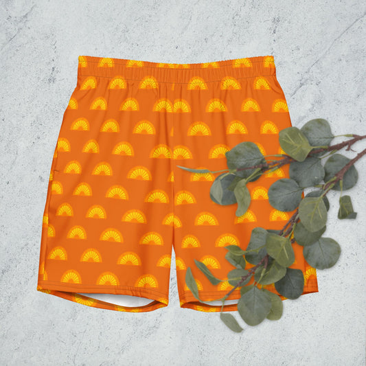 Golden Hour Men's swim trunks