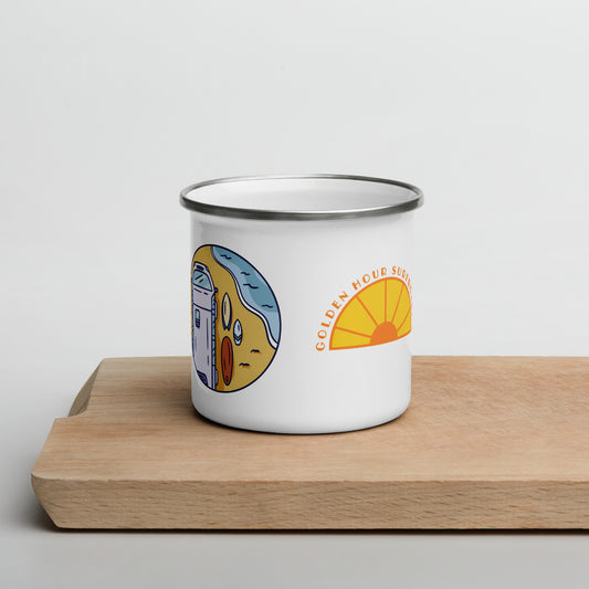 Enamel Mug Lazy Surf days