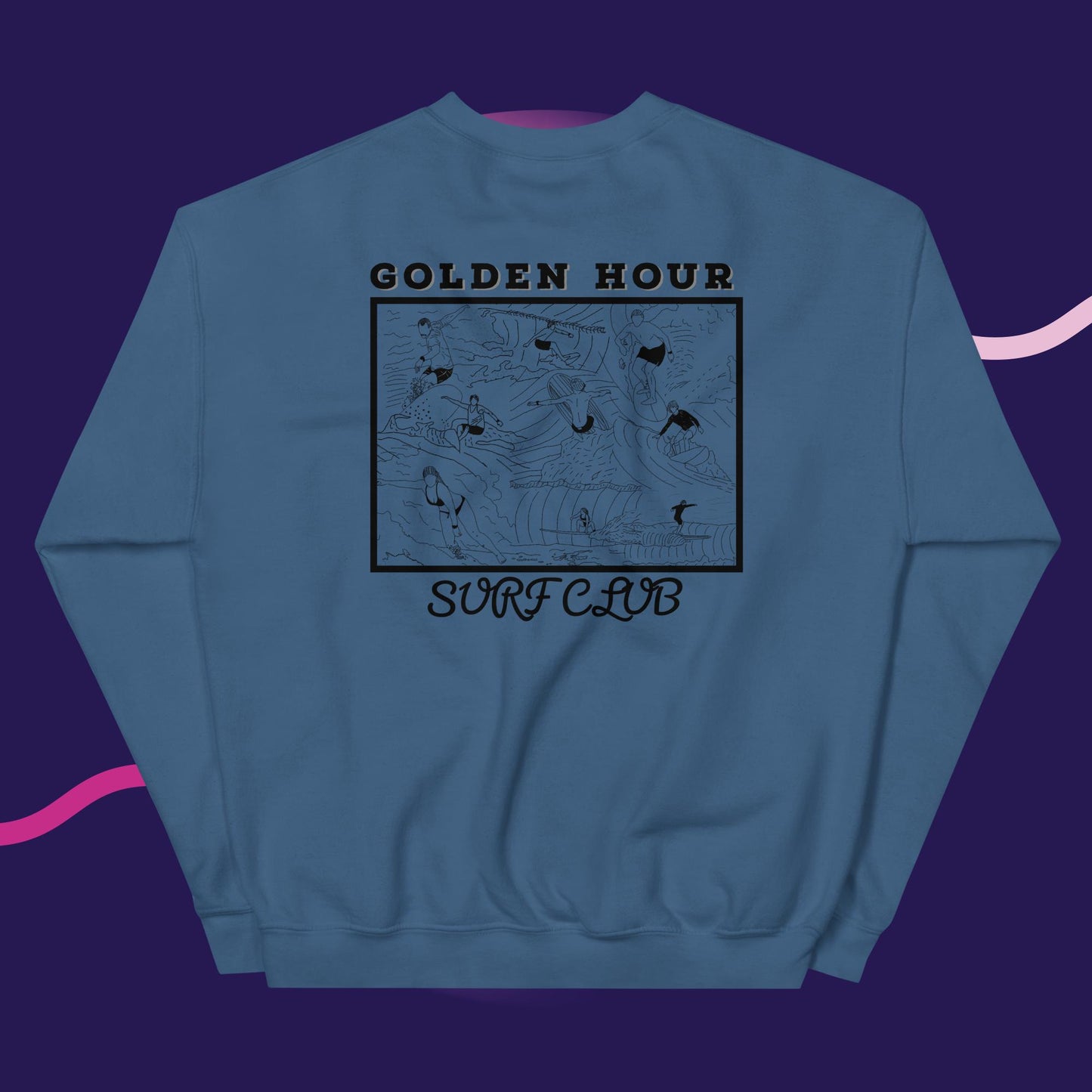 GOLDEN HOUR SURF CLUB SWEATSHIRT