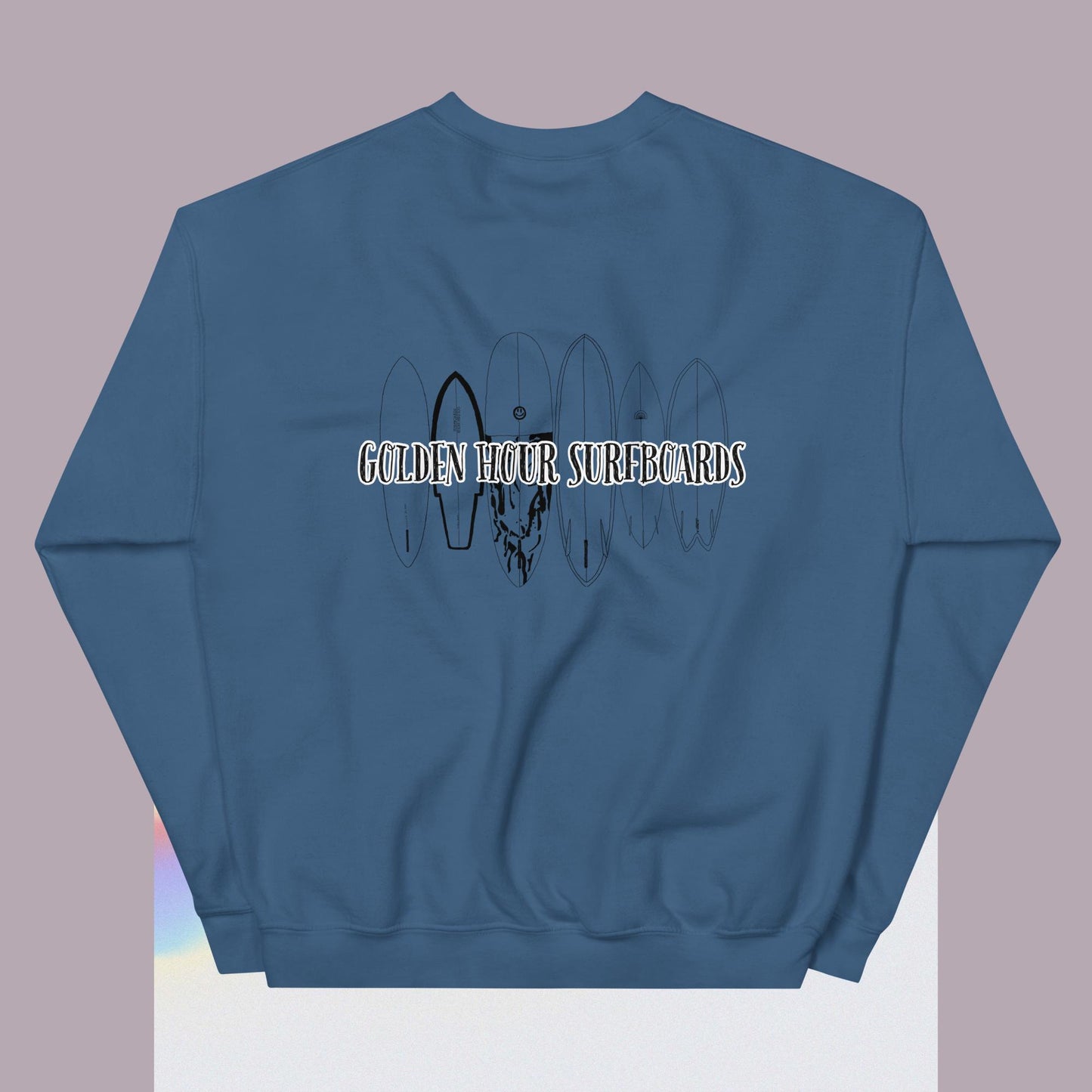 Custom surfboards sweatshirt