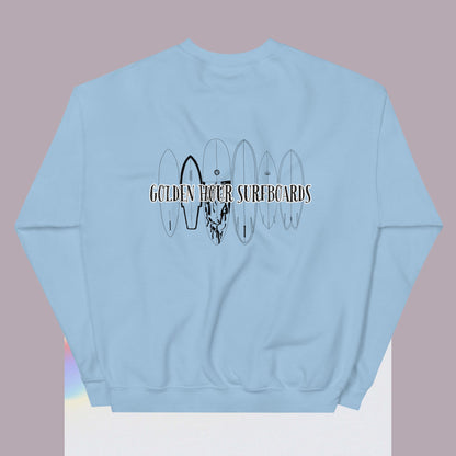 Custom surfboards sweatshirt