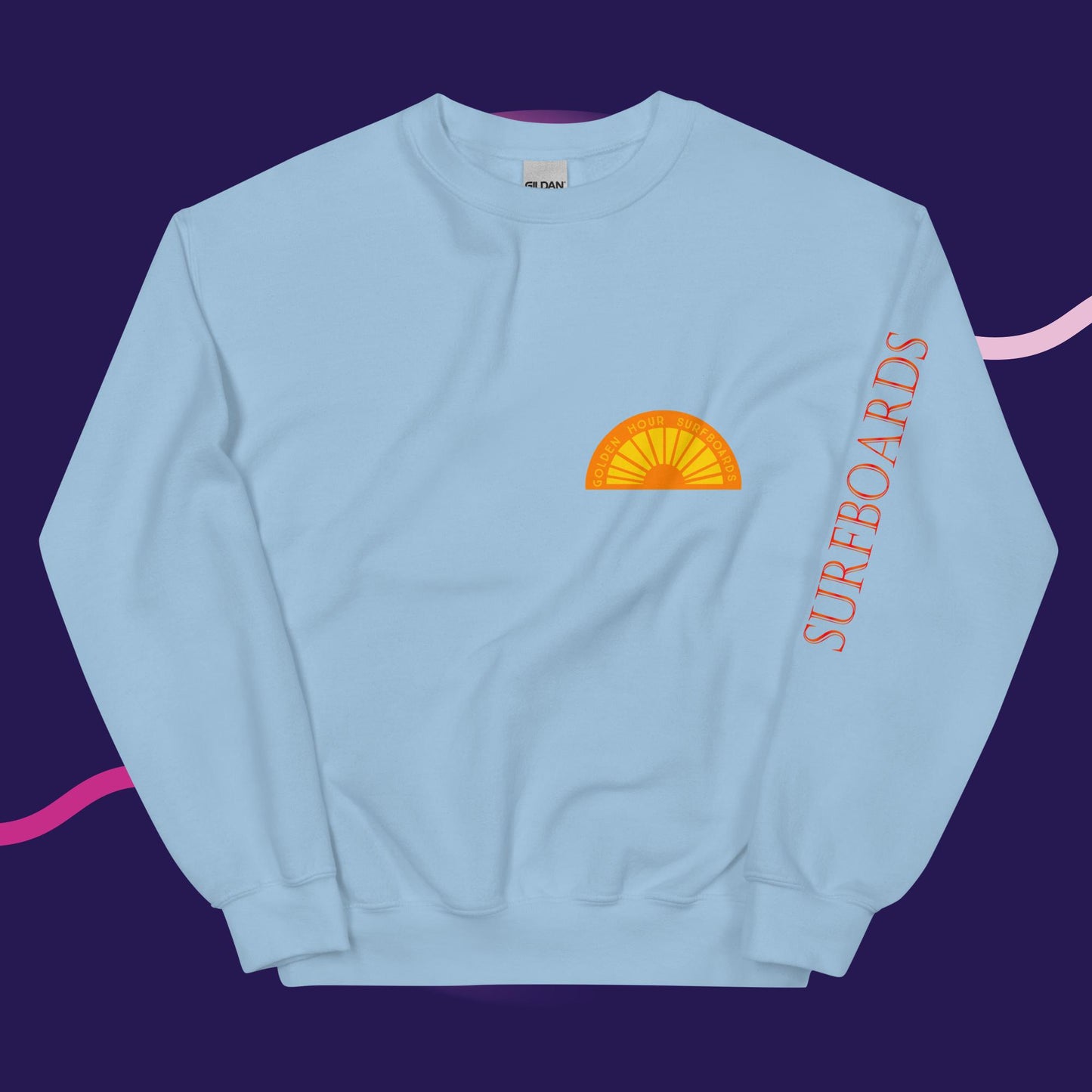 GOLDEN HOUR SURF CLUB SWEATSHIRT