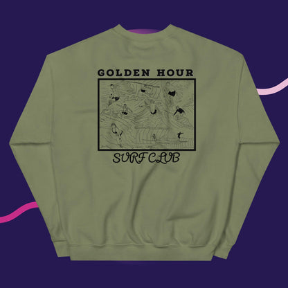 GOLDEN HOUR SURF CLUB SWEATSHIRT