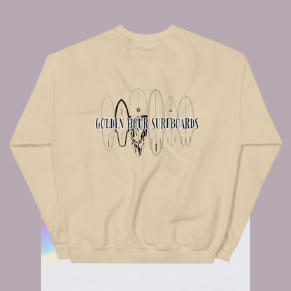 Custom surfboards sweatshirt