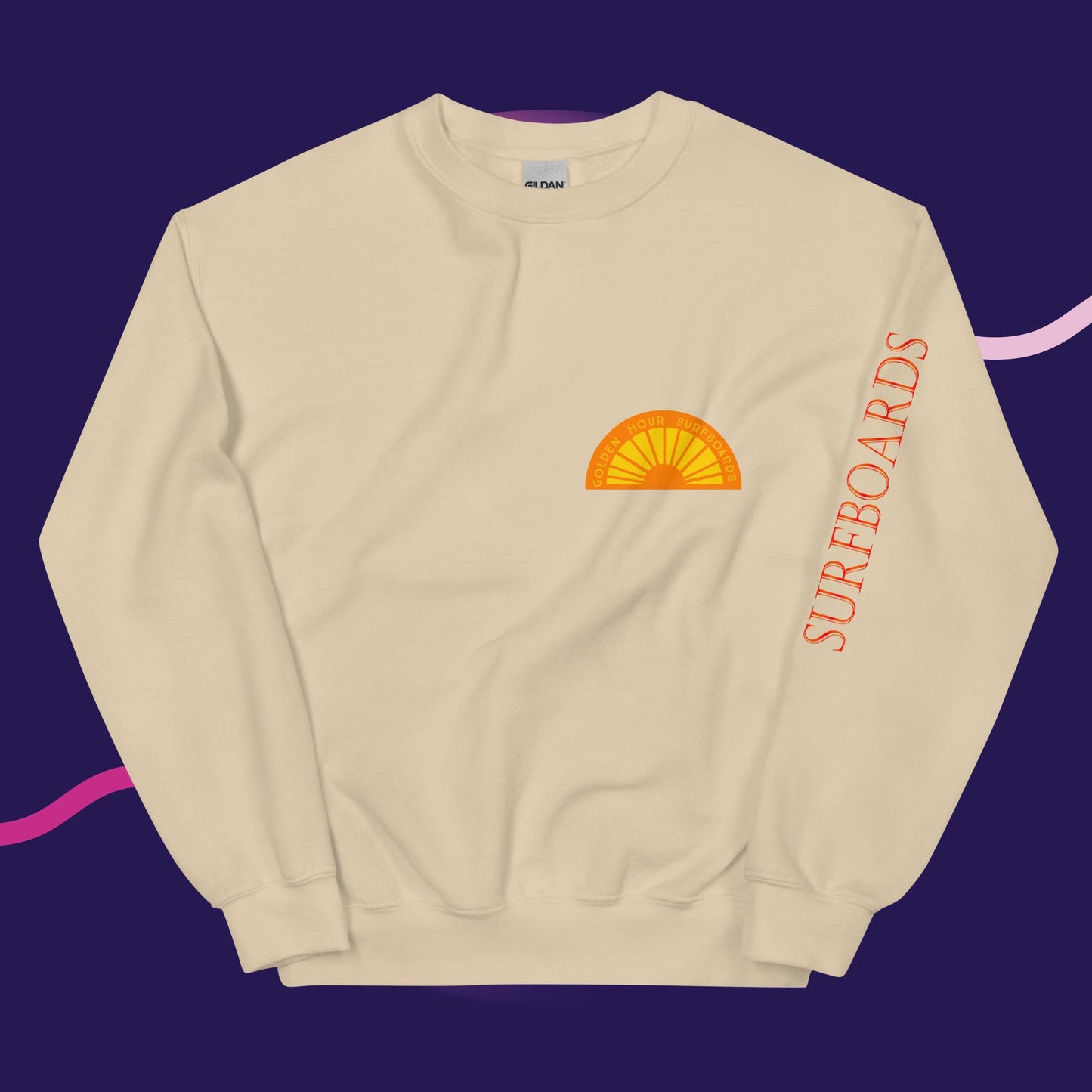 GOLDEN HOUR SURF CLUB SWEATSHIRT