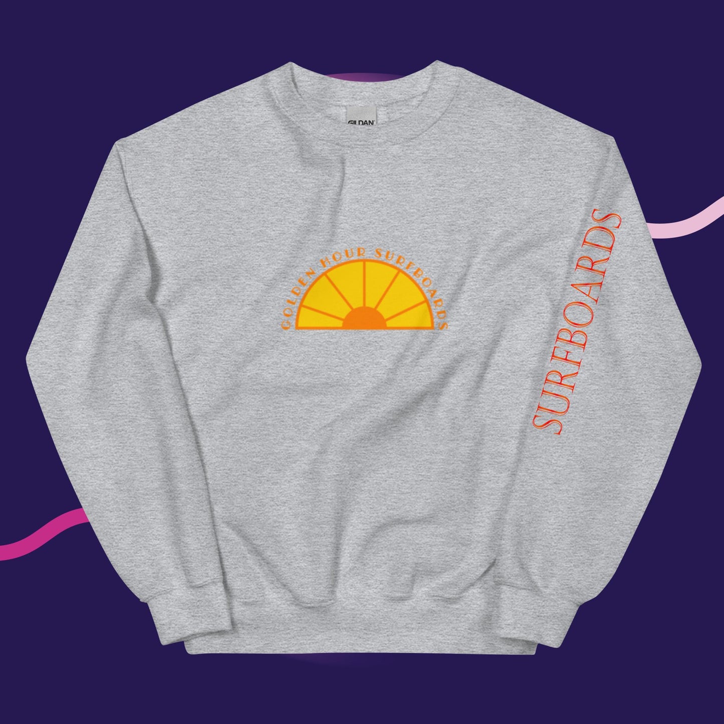 Fight the power, Surf the pier Sweatshirt