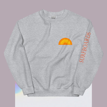 Custom surfboards sweatshirt