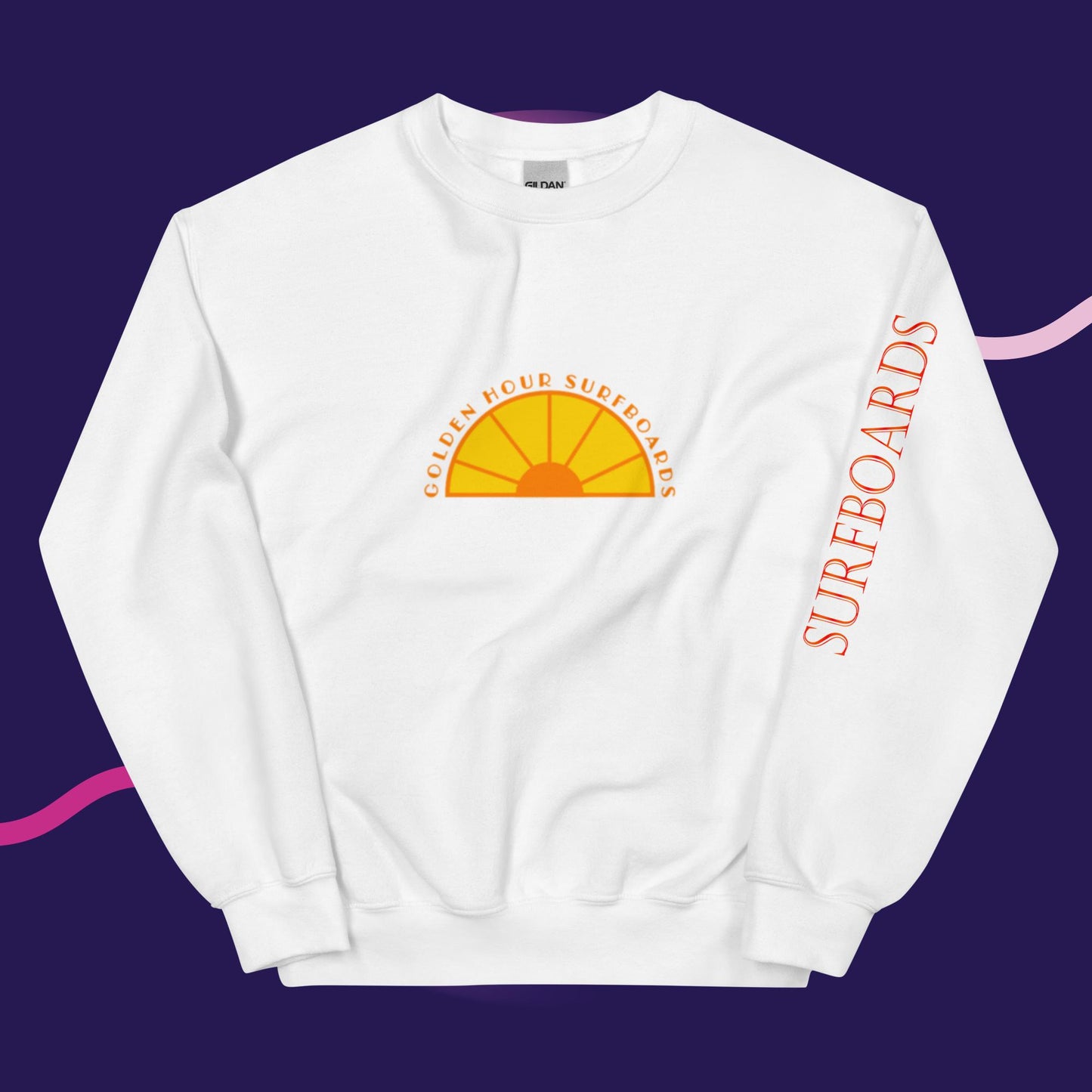 Fight the power, Surf the pier Sweatshirt