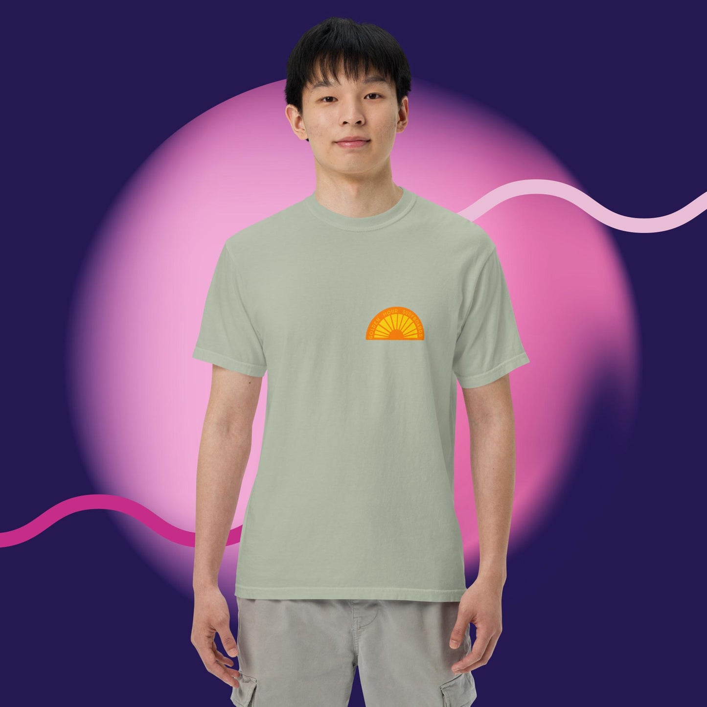 GOLDEN HOUR SURF CLUB COMFORT COLORS TSHIRT