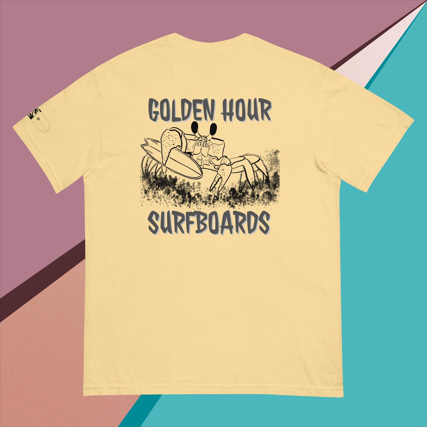 Crabby Surf comfort colors Tshirt