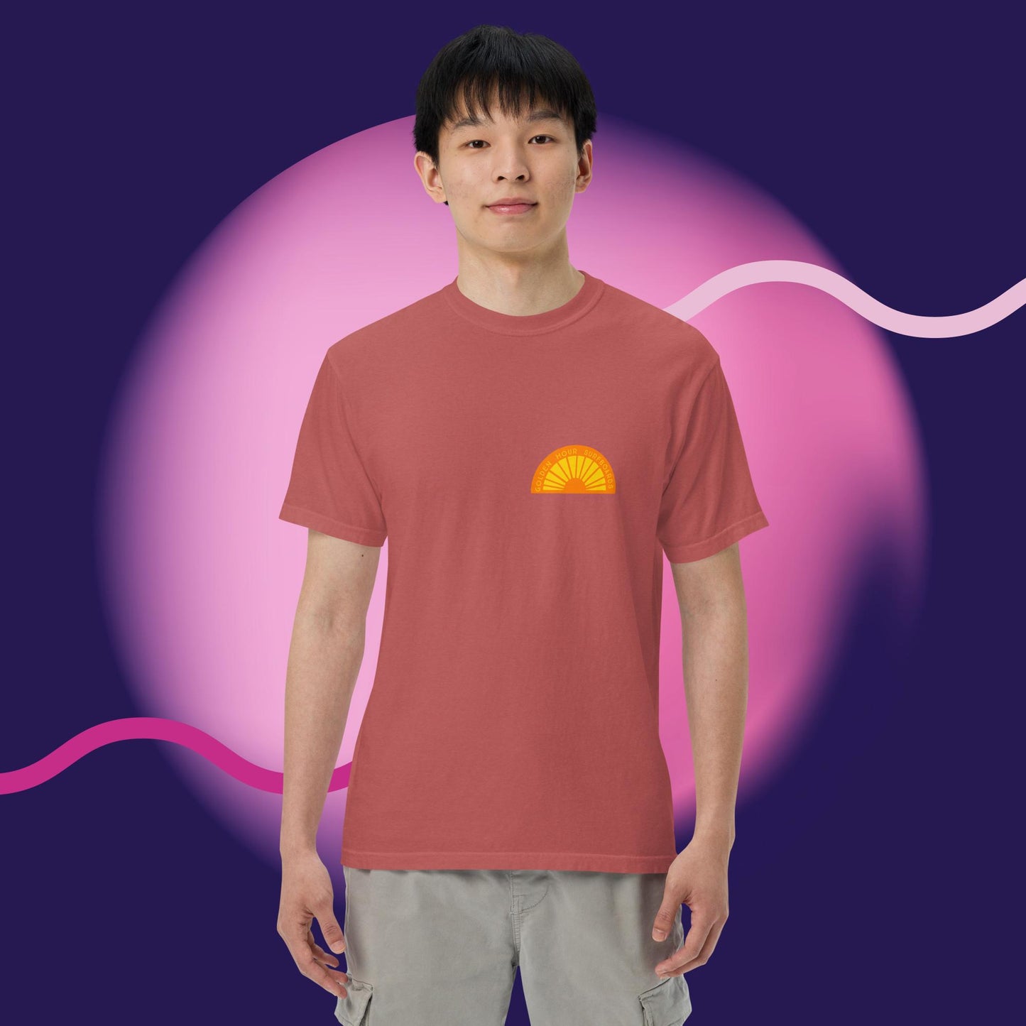 GOLDEN HOUR SURF CLUB COMFORT COLORS TSHIRT