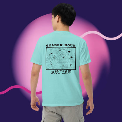 GOLDEN HOUR SURF CLUB COMFORT COLORS TSHIRT