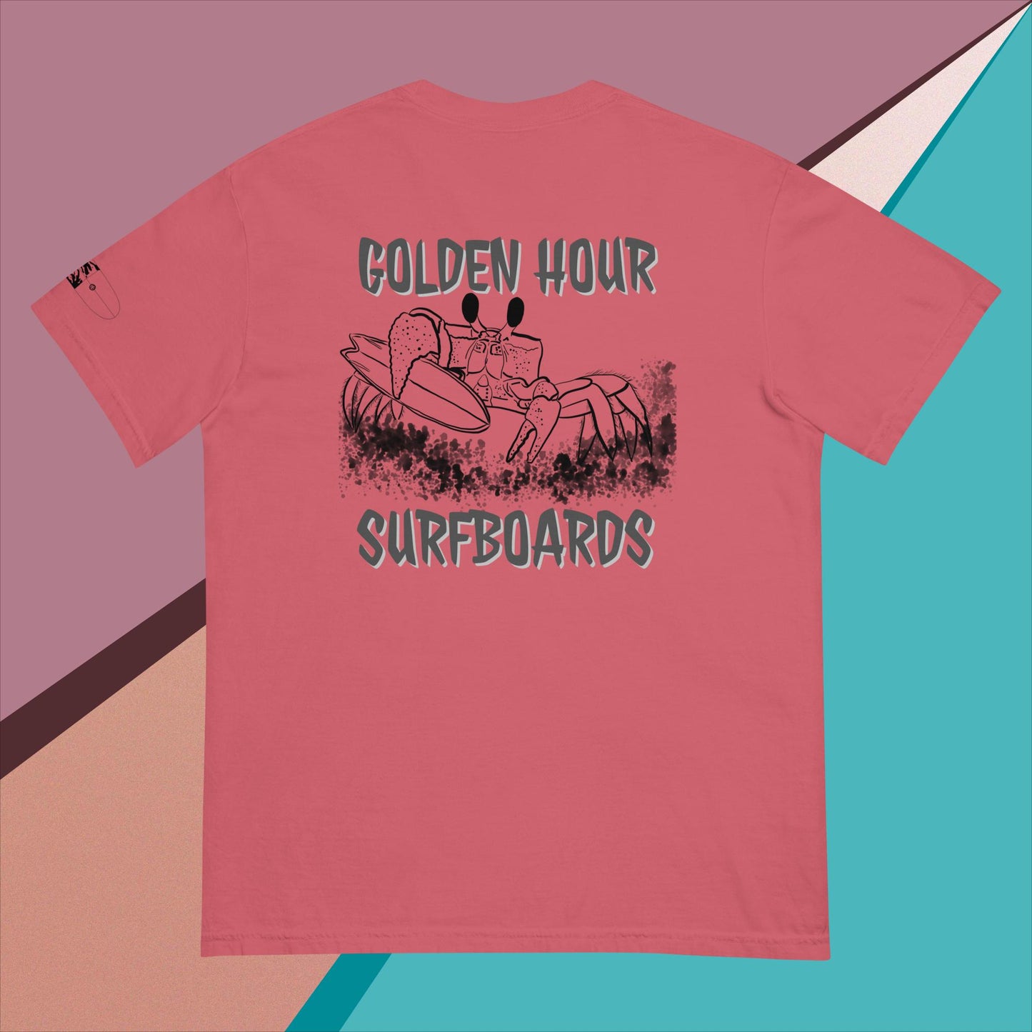 Crabby Surf comfort colors Tshirt