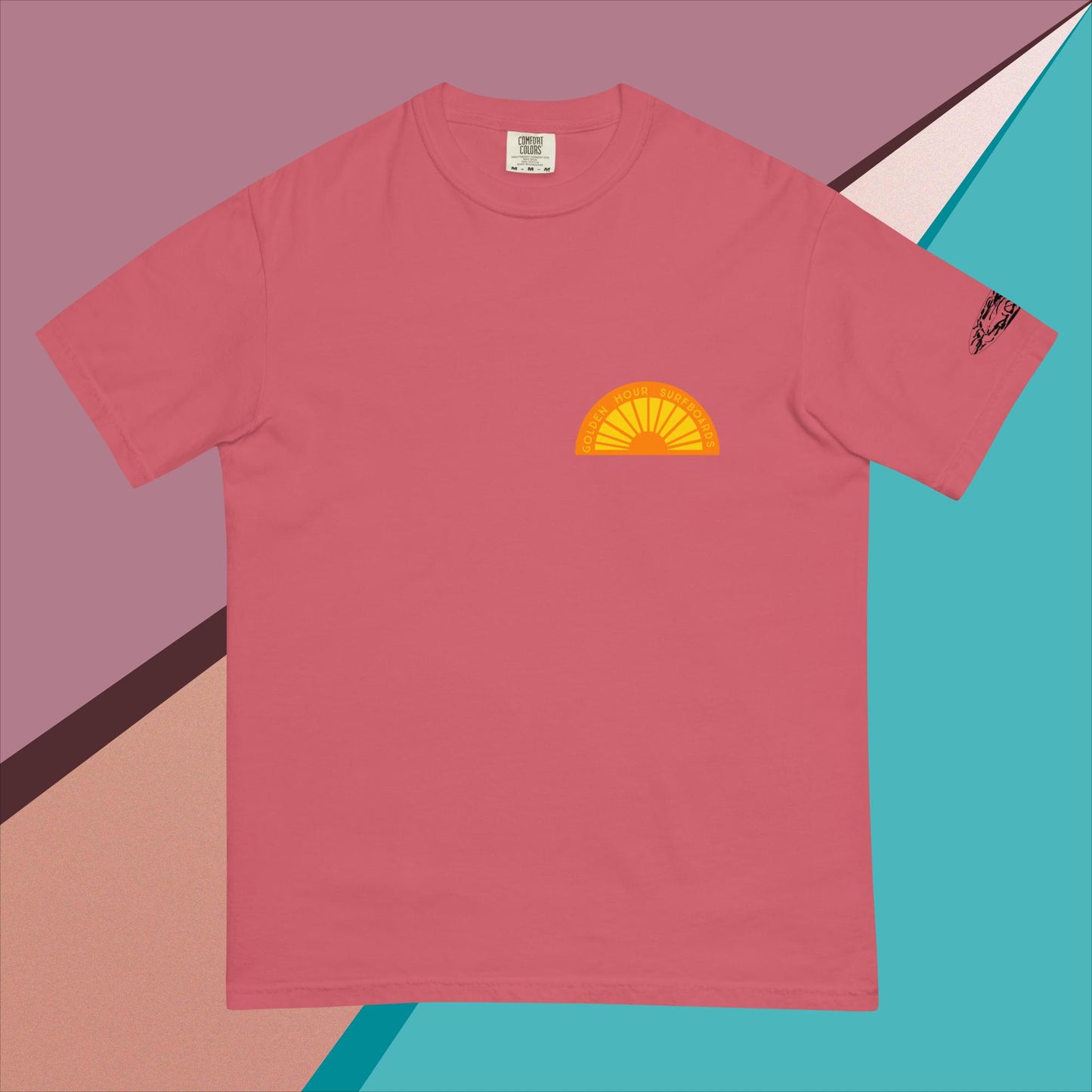 Crabby Surf comfort colors Tshirt