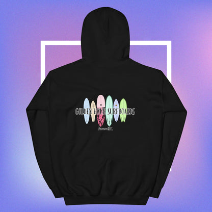 Custom surfboards color Unisex Hoodie