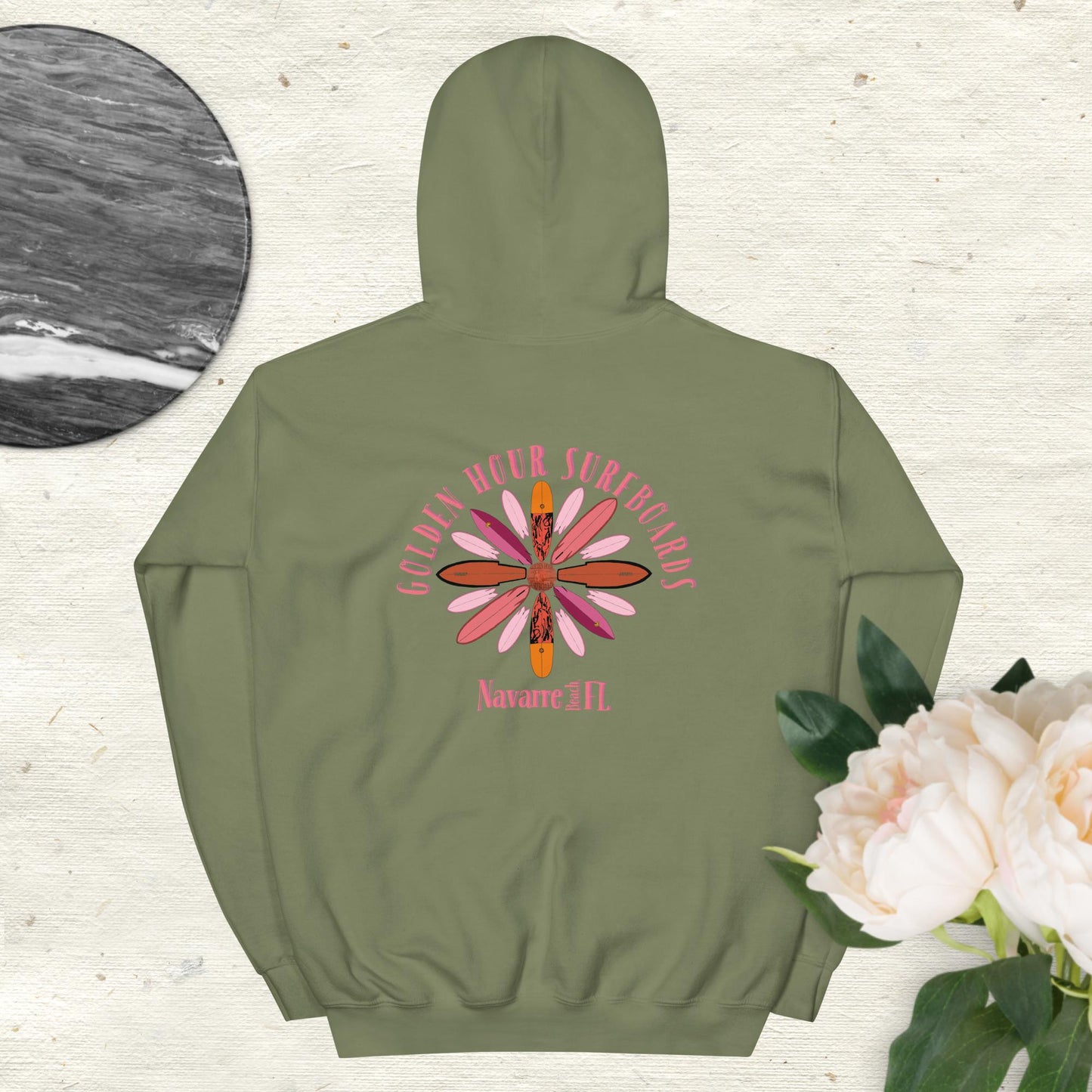 Flower boards Hoodie