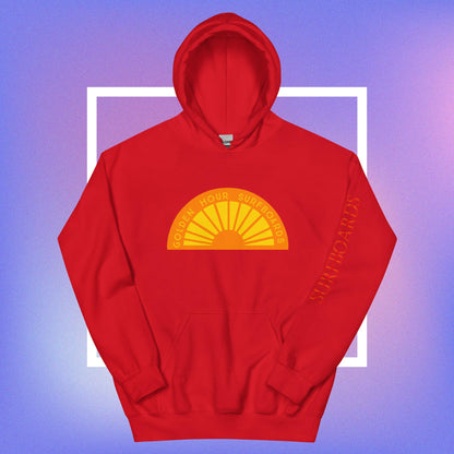 Custom Surf board/ Big Logo hoodie