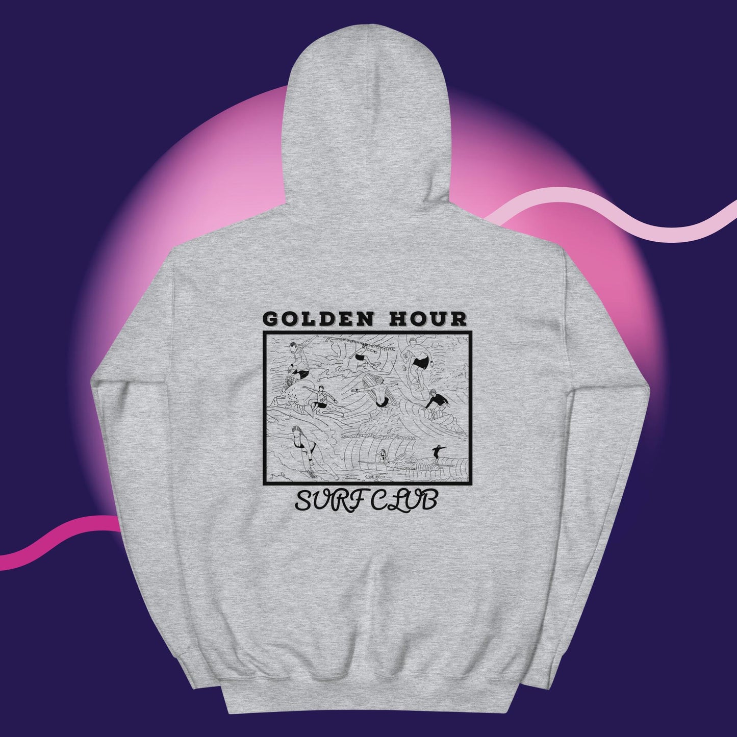 GOLDEN HOUR SURF CLUB HOODIE