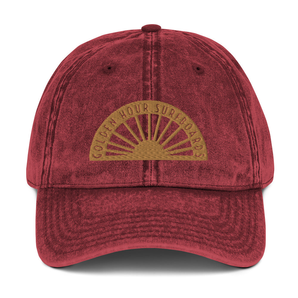 Gold Vintage Dad hat