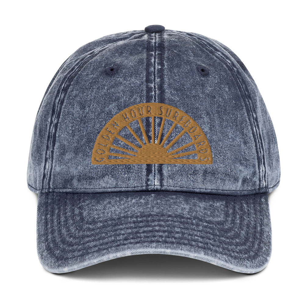 Gold Vintage Dad hat