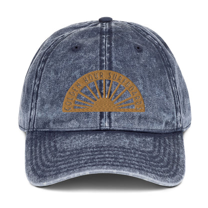 Gold Vintage Dad hat