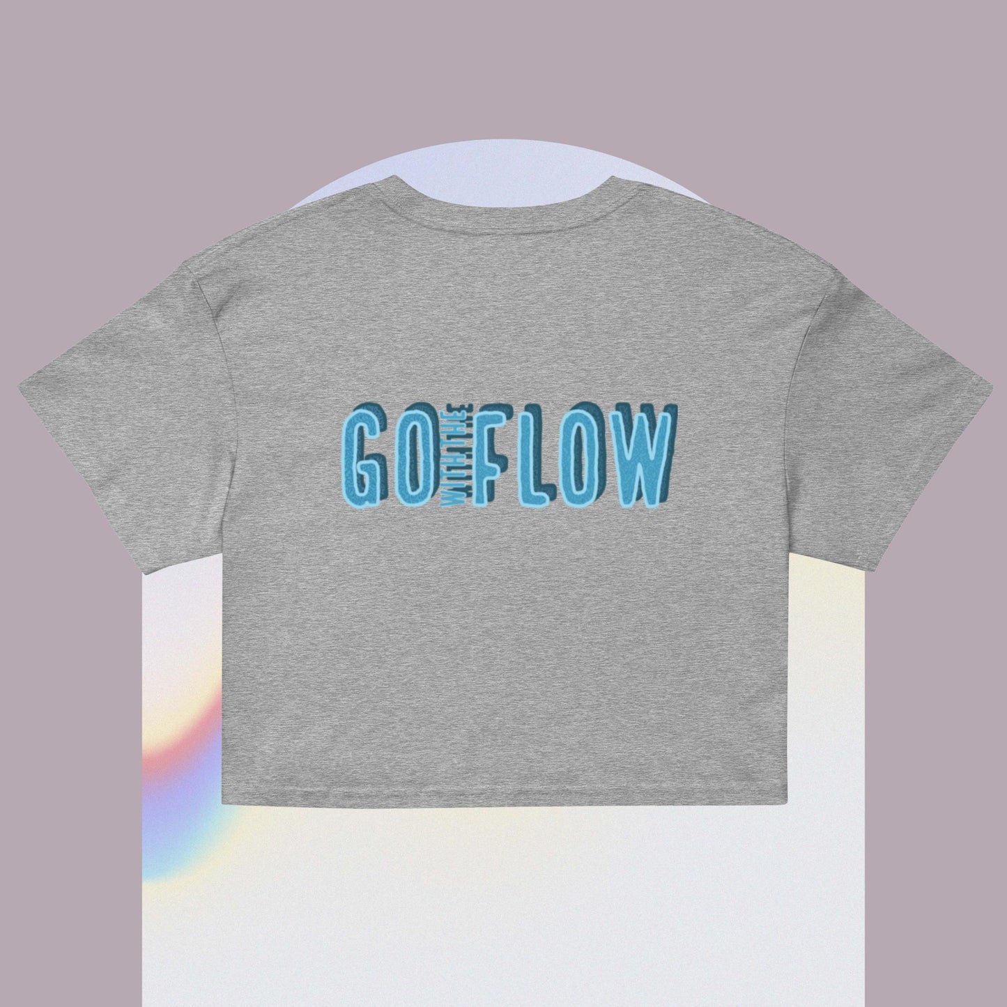 Go with the Flow Women’s crop top