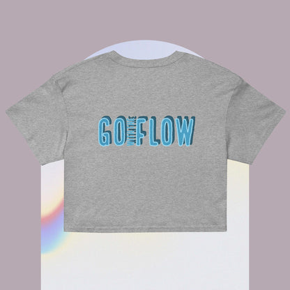 Go with the Flow Women’s crop top