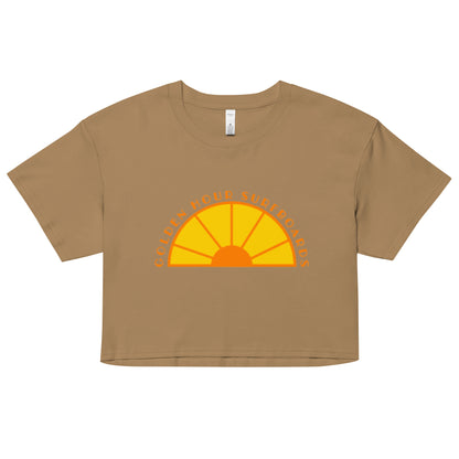 Women’s crop top GOLDEN HOUR