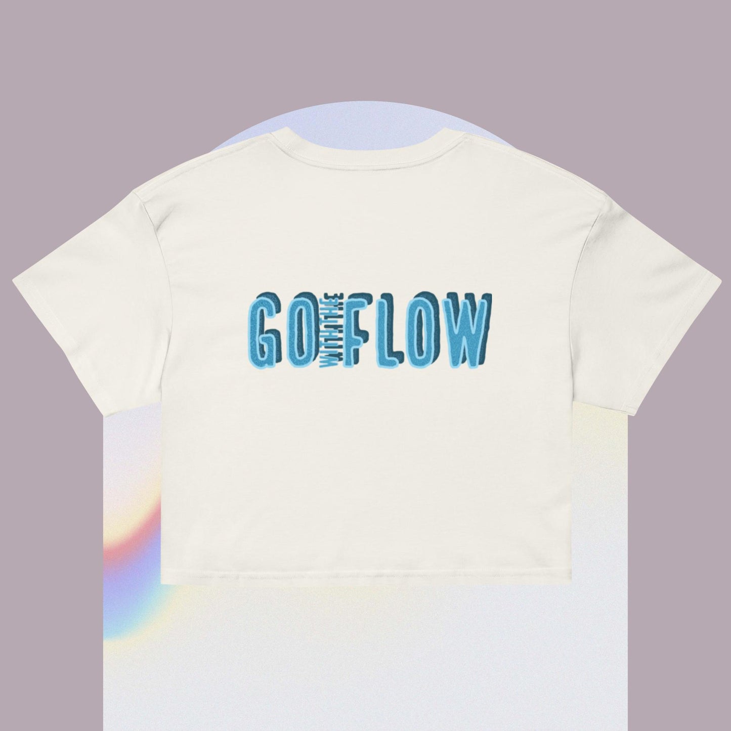 Go with the Flow Women’s crop top