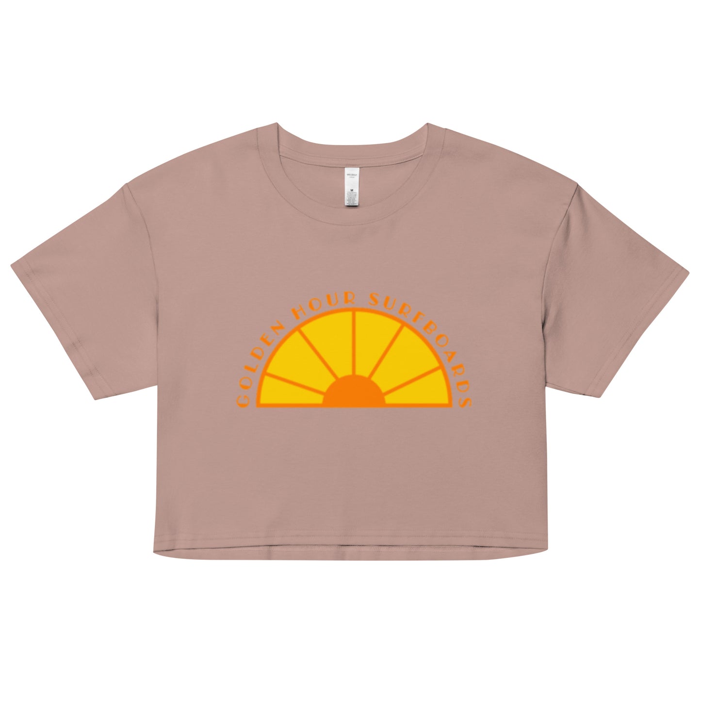 Women’s crop top GOLDEN HOUR