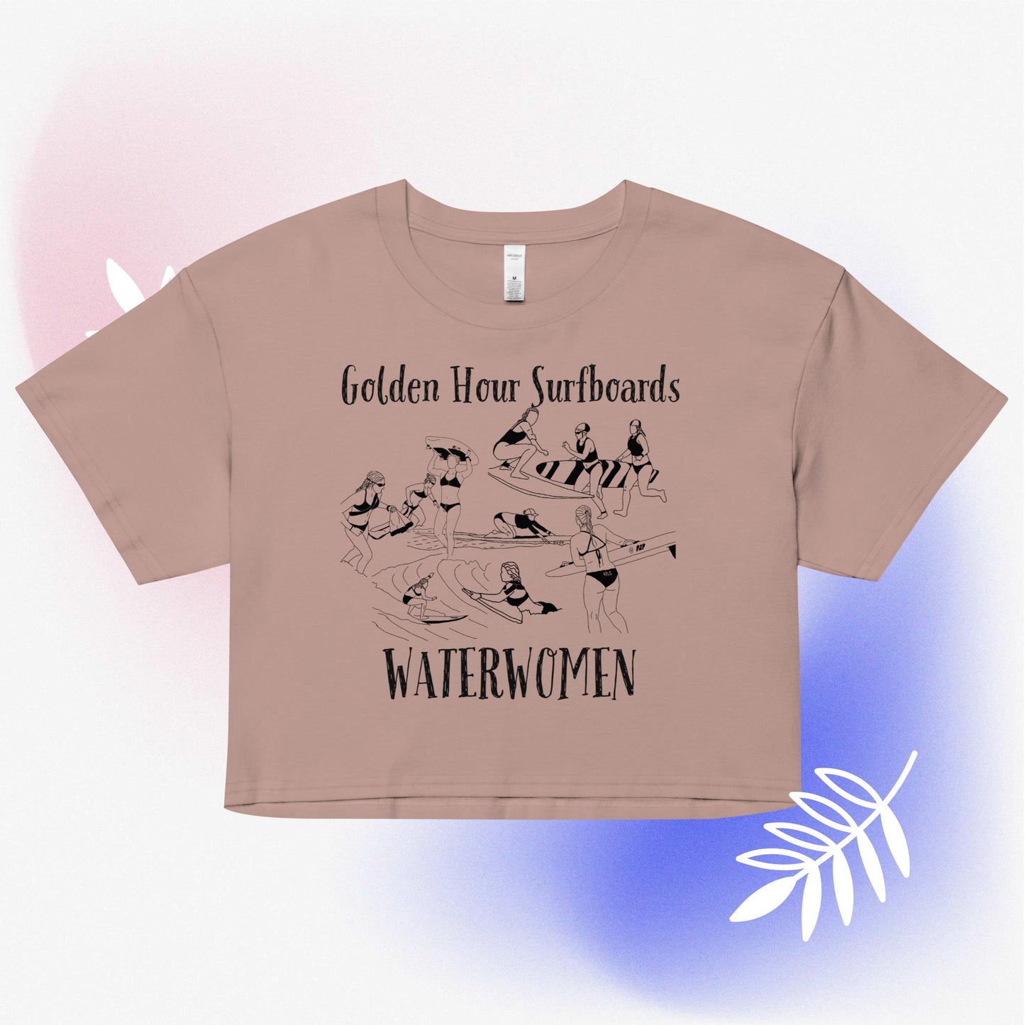 WATERWOMEN Women’s crop top