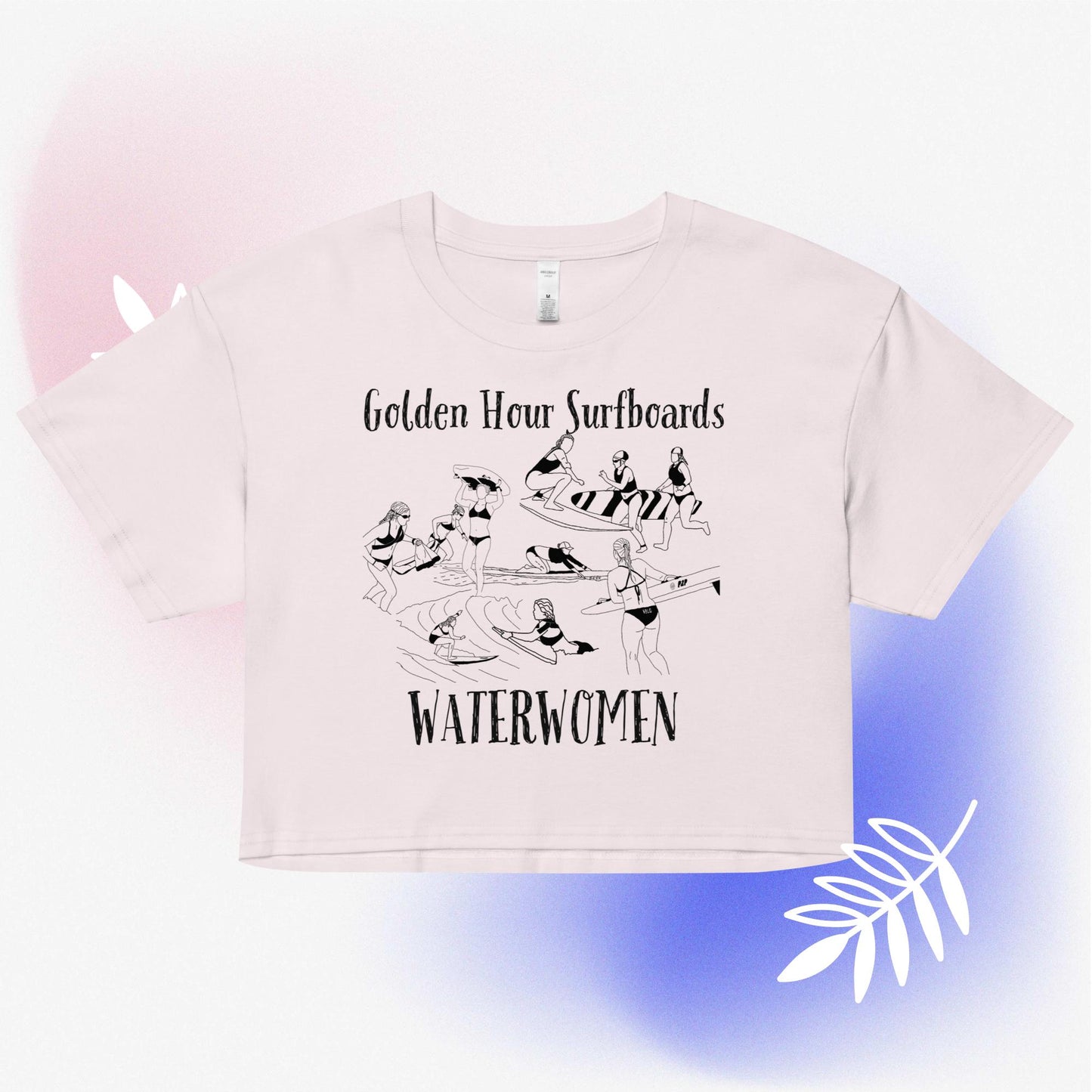 WATERWOMEN Women’s crop top