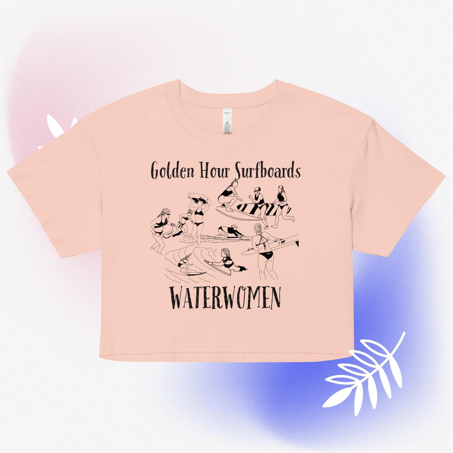 WATERWOMEN Women’s crop top